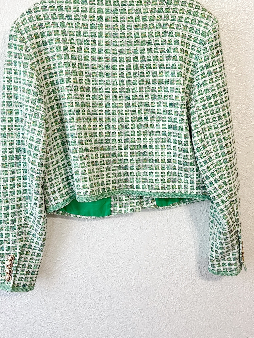 NWT Walter Baker Harmony Tweed Cropped Jacket - Picture 8 of 9
